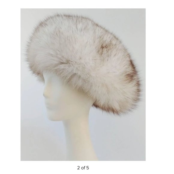 Vintage ADOLFO II Fur Hat - Picture 10 of 11